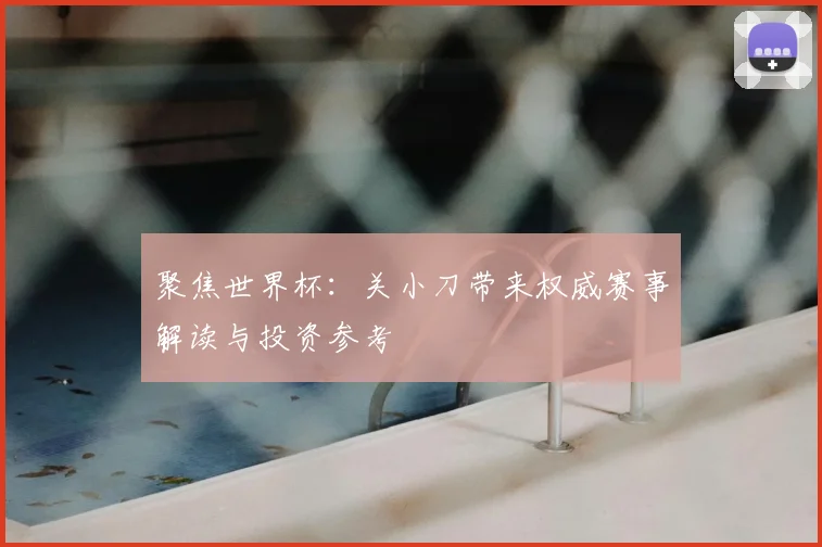 聚焦世界杯:关小刀带来权威赛事解读与投资参考