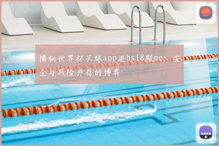 揭秘世界杯买球app进bs18殿me:安全与风险并存的博弈